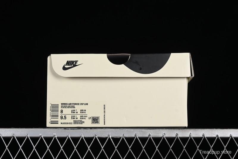 Nike Air Force 1 '07 Low Classic Military Green Mini Swoosh Starry Sky Casual Sneakers - MJ0319-022