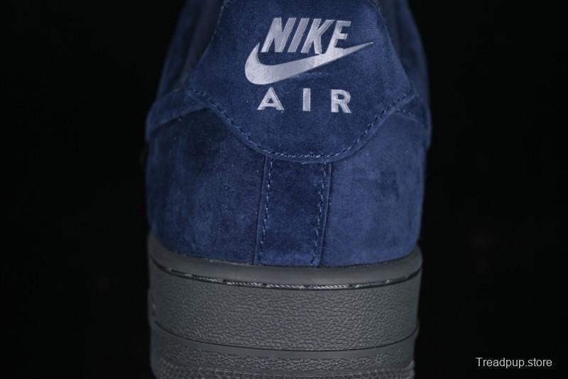 Nike Air Force 1 '07 Low Casual Sneakers in Light Blue with Full-Length Air Cushion - HQ3822-400