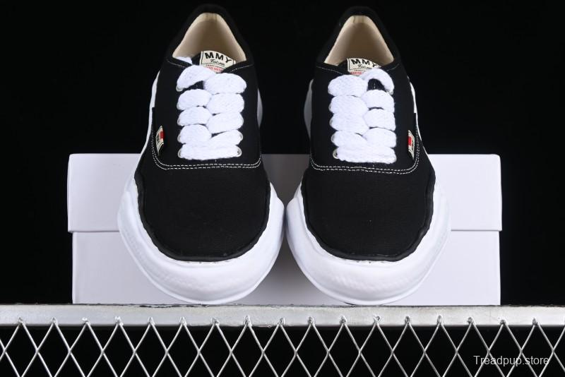 Wayne Original Sole Leather Low Sneaker with Deconstructed Ice Cream Sole - W.E5