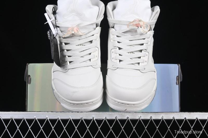 Nike Air Jordan 5 Retro Light Orewood Brown Snake Year Limited Basketball Shoes - HF3183-001