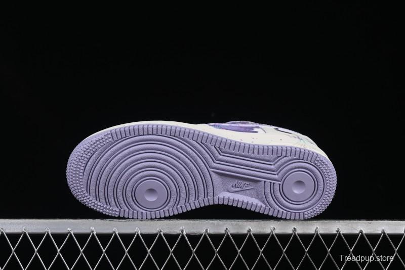 Nike Air Force 1'07 Low Casual Sneakers Purple Butterfly - FB1839-213