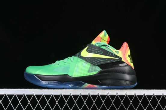 Nike KD 4 Weatherman All Star Basketball Shoes with Zoom Air Cushion and Adaptive Fit System - FN6247-300