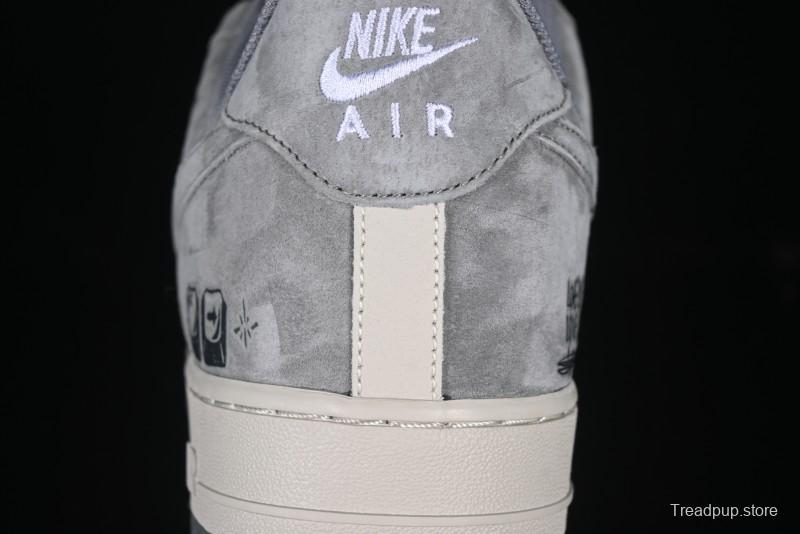 Nike Air Force 1 '07 Low "Lose Heart" Custom Casual Sneakers - CW2288-668