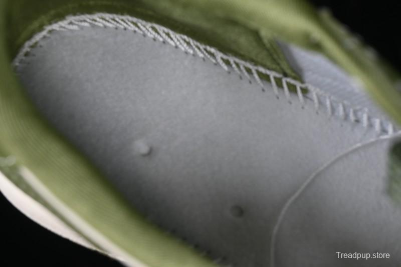 Nike Travis Scott x Fragment Design x Air Jordan 1 Low OG SP AJ1 Stussy Collaboration Bamboo Green Low-Top Casual Sneakers - BB1199-201