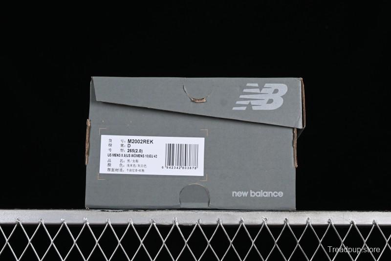 New Balance 2002 Series Retro Casual Running Shoes with Upgraded N-ERGY Cushioning - M2002REK