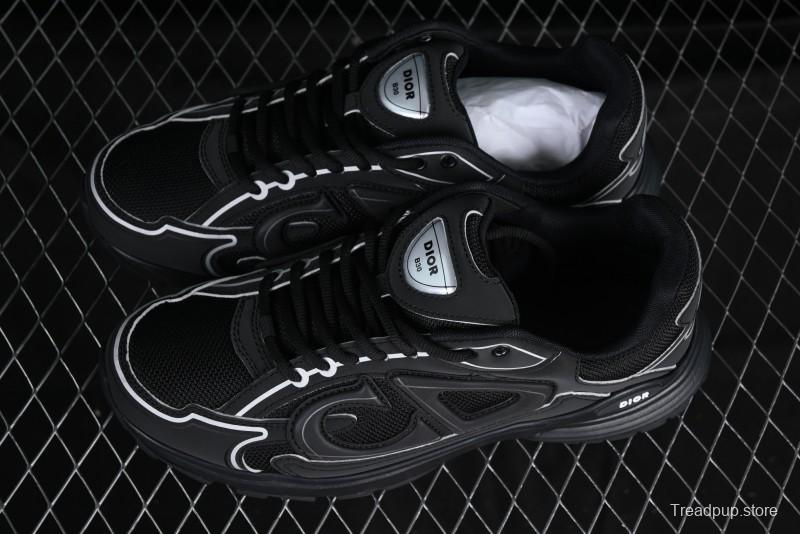 Dior B30 Sneakers with Reflective CD30 Logo - CD30