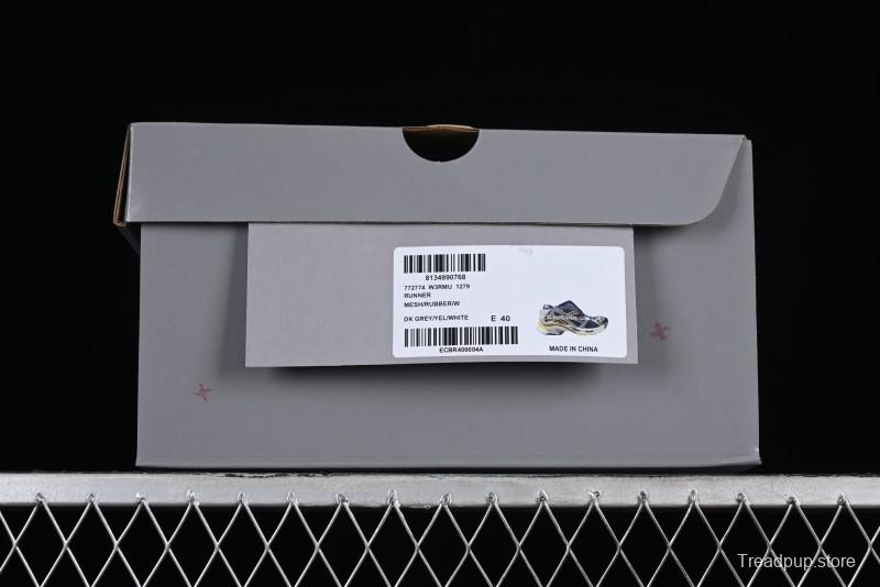 Balenciaga Runner Kith Four Color Retro Casual Sneakers - W3RMU1279