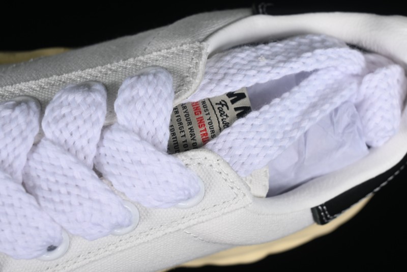 Wayne MMY Original Sole Leather Low Sneaker with Deconstructed Ice Cream Sole - W.E5