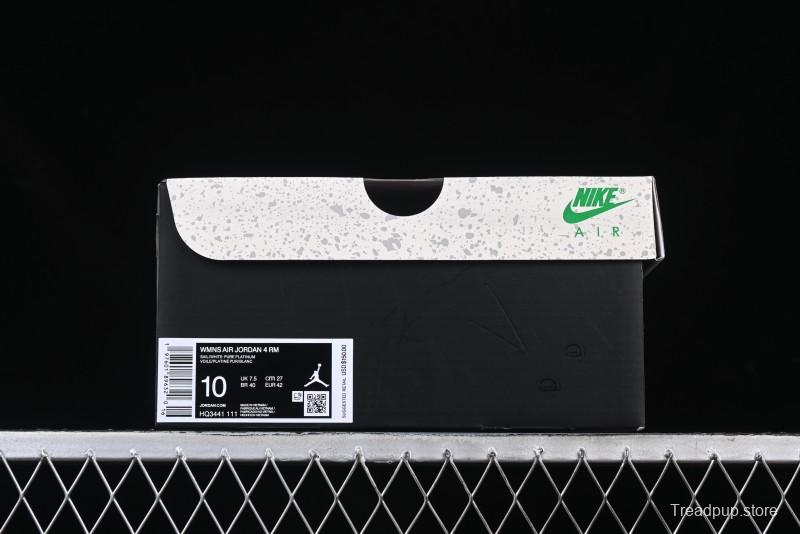 Nike Air Jordan 4 Retro Low Basketball Shoes - HQ3441-111