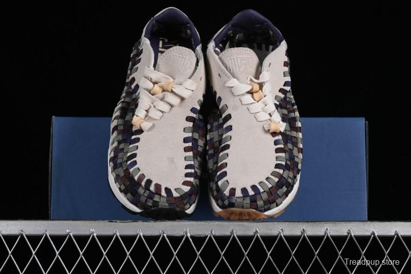 Nike Air Footscape Woven Asymmetrical Weave Slip-Resistant Low-Top Lifestyle Sneakers - FV3615-191