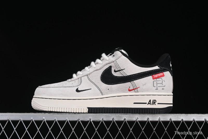 Nike Air Force 1 '07 Low Champion Collaboration Triple Swoosh Low-Top Casual Sneakers - SJ6698-021