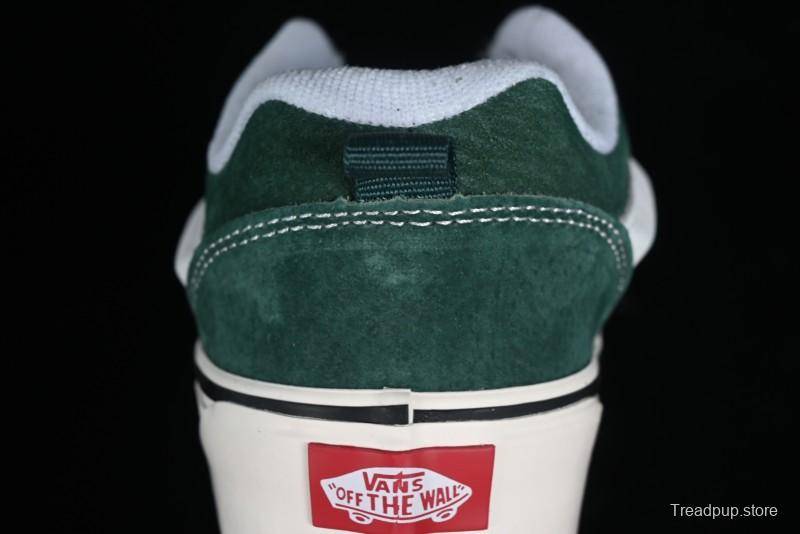 Vans Classics Knu Skool Green Platform Sneakers - VN0AUAK374