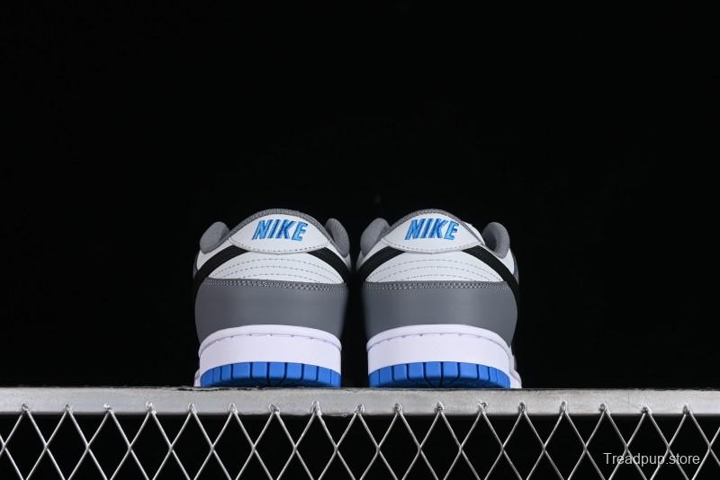 Nike Dunk Low SB Skateboarding Shoes in White Blue Grey - FB9109-001