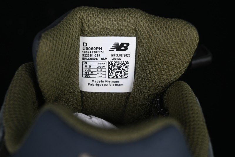 New Balance 9060 Retro Casual Running Shoes with ABZORB Cushioning Technology - U9060PH