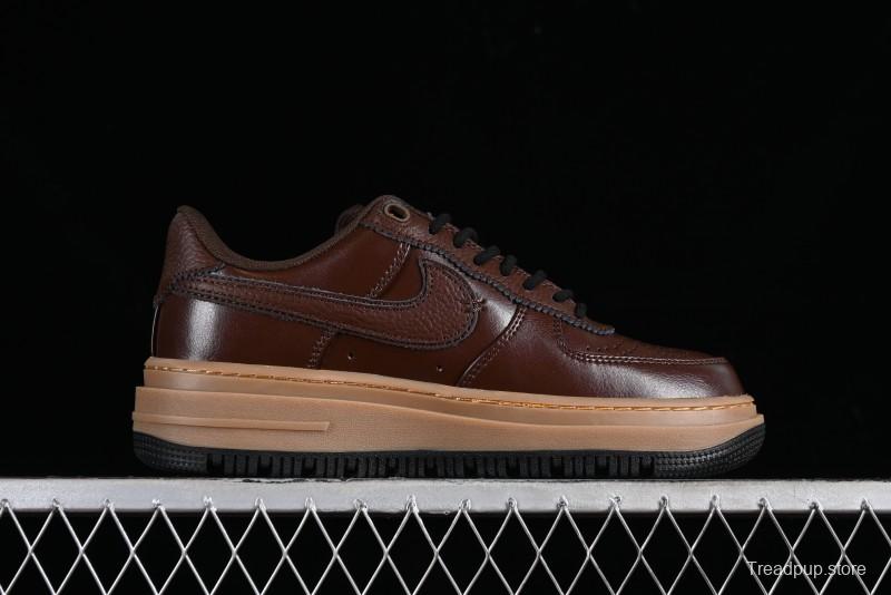 Nike Air Force 1 Low Luxe Casual Sneakers with Thick Sole and Waterproof Design - DM2451-200