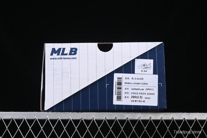 New York Yankees MLB Bigball Chunky Curve Thick Sole Casual Running Shoes - 3ARNSPL4N50WHS