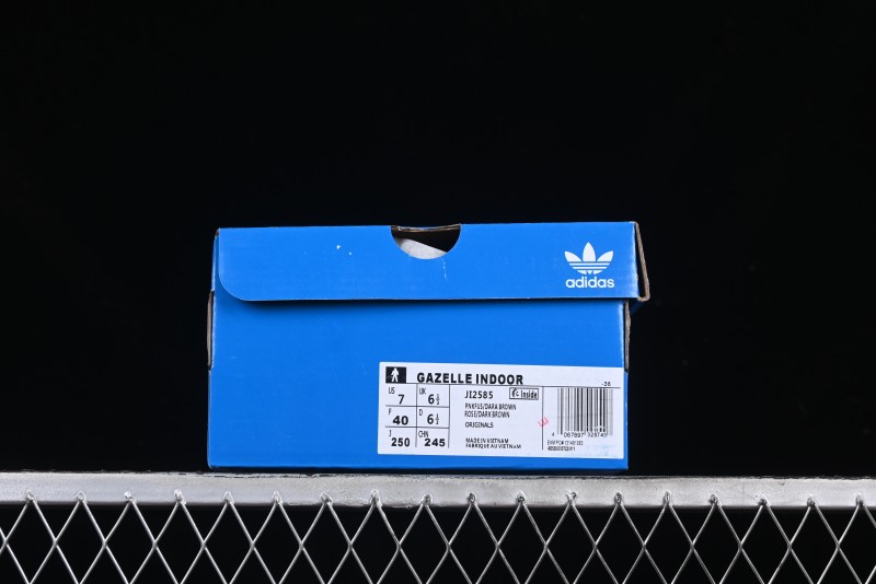 Adidas Gazelle Indoor JI2585 Retro Casual Slip-Resistant Low-Top Sneakers - JI2585