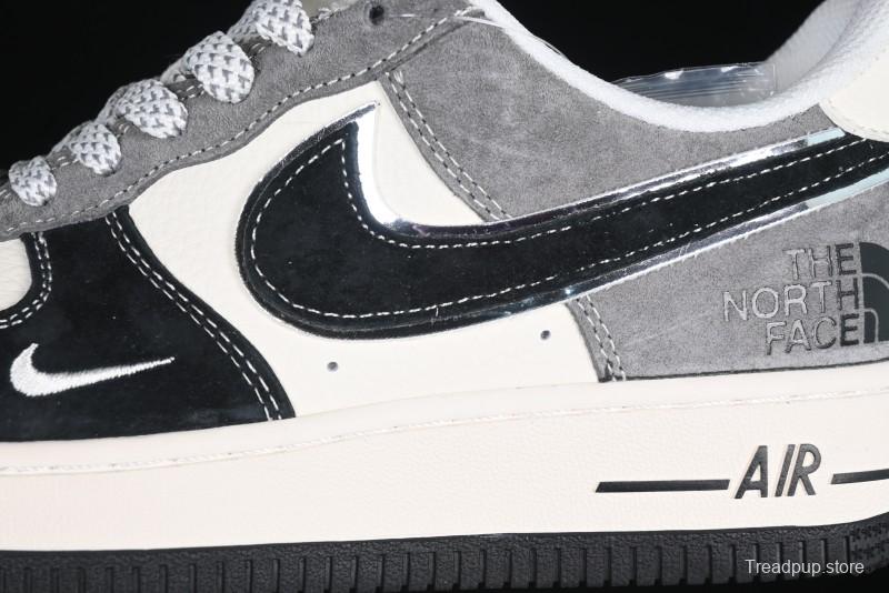 Nike Air Force 1'07 Low The North Face Collaboration Black Beige Grey Casual Sneakers - XZ6188-976