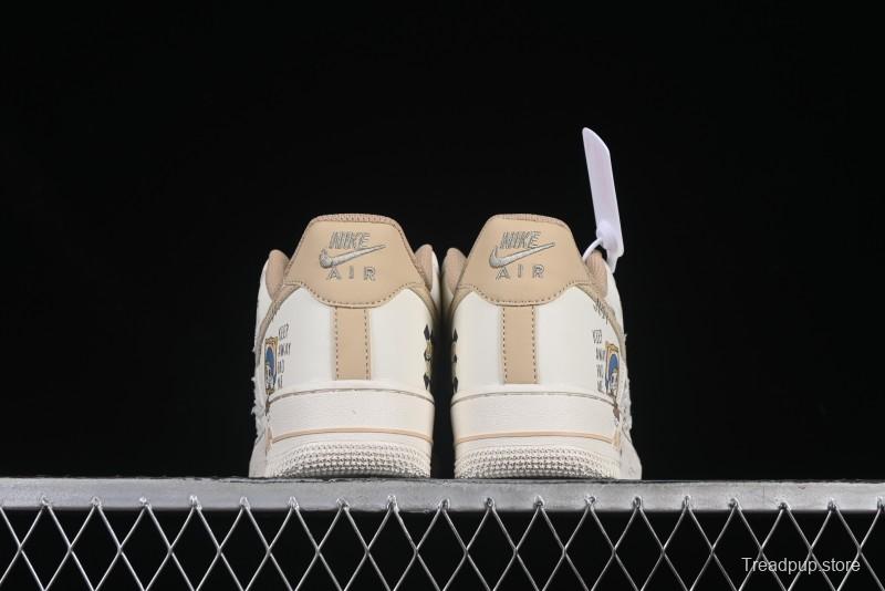 Nike Air Force 1 '07 Low Casual Sneakers with Pop Mart Molly Design - FJ7740-210