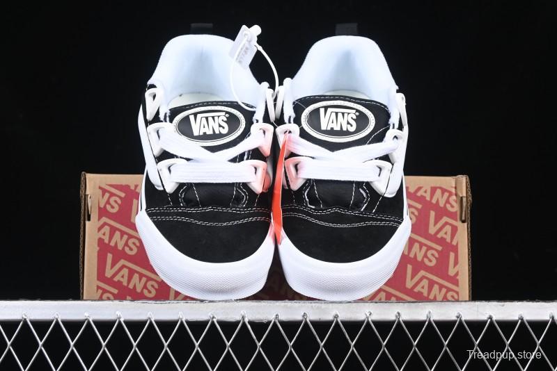 Vans Knu Skool DR Black White New Series Chunky Sneakers - VN000CZUVE9