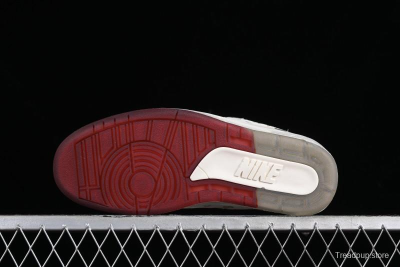 Nike Air Jordan 2 Retro AJ2 Low Top Basketball Shoes with Phoenix Embroidery Dragon Year Limited Edition - FJ5736-100