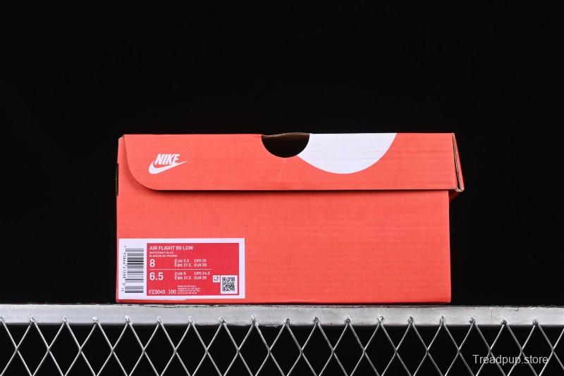 Nike Air Flight 89 Low Basketball Shoes with Air Cushion - FZ3045-100