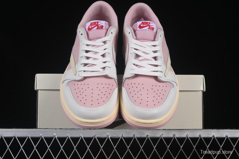 Nike Travis Scott x Air Jordan 1 Low OG Retro Sneakers - DM7866-600