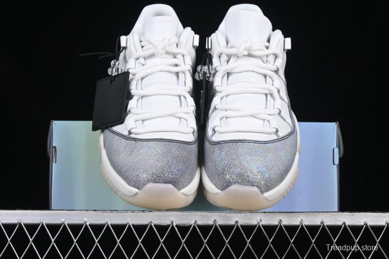 Nike Air Jordan 11 Low CNY Snake Year Limited Edition Tear-Away Basketball Shoes - HQ7000-001