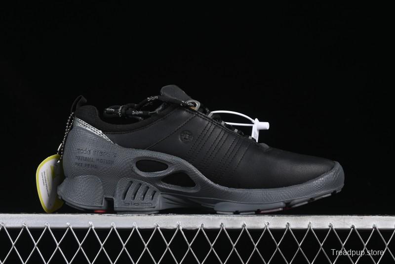 ECCO BIOM C Classic Genuine Leather Breathable Slip-Resistant Running Shoes - 09150451707