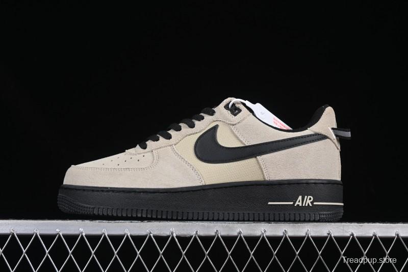 Nike Air Force 1'07 Low Casual Sneakers with Full-Length Air Cushion - HV6526-200
