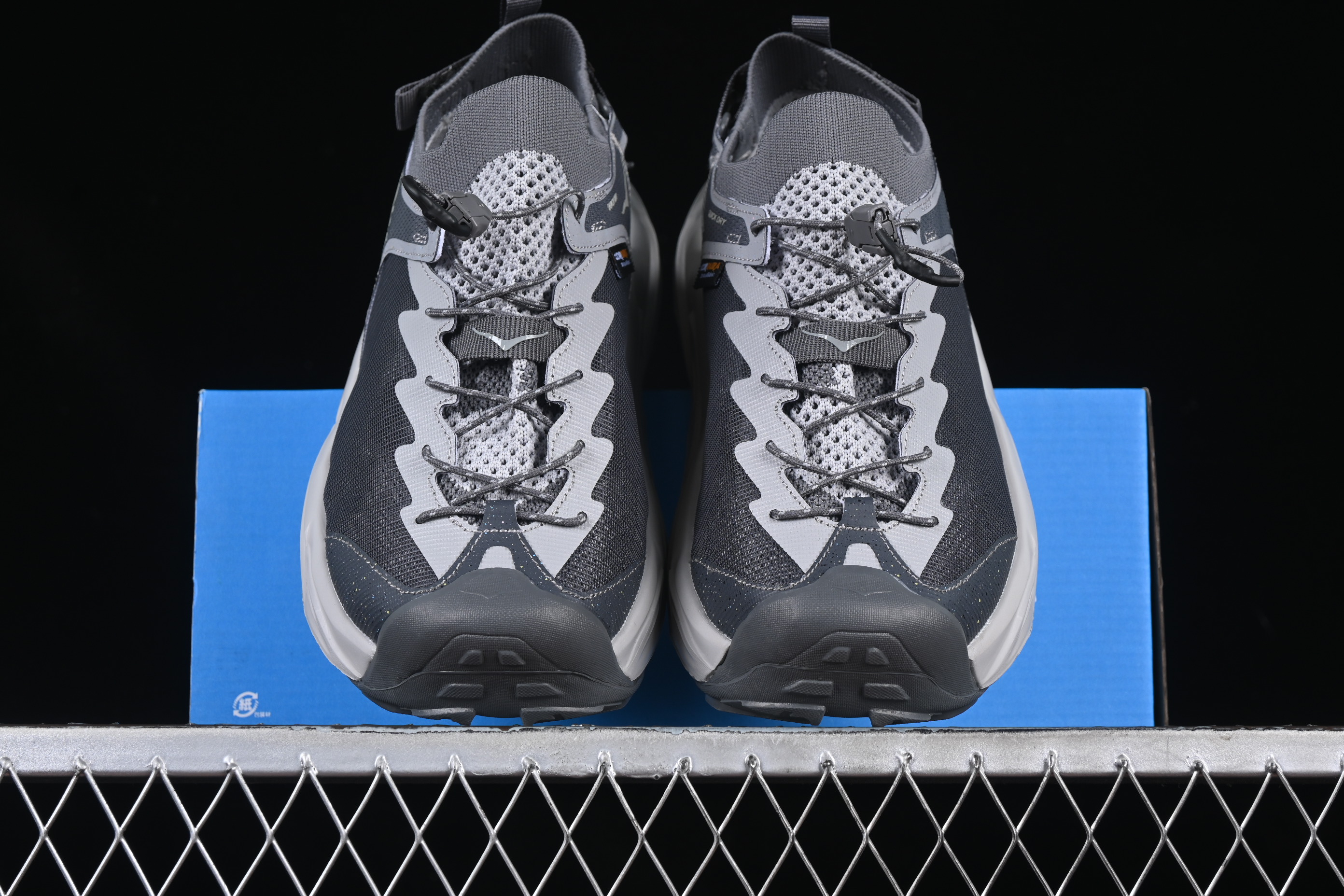 HOKA One One Hopara Gray Adventure Sandals – Trail-Ready Performance Footwear