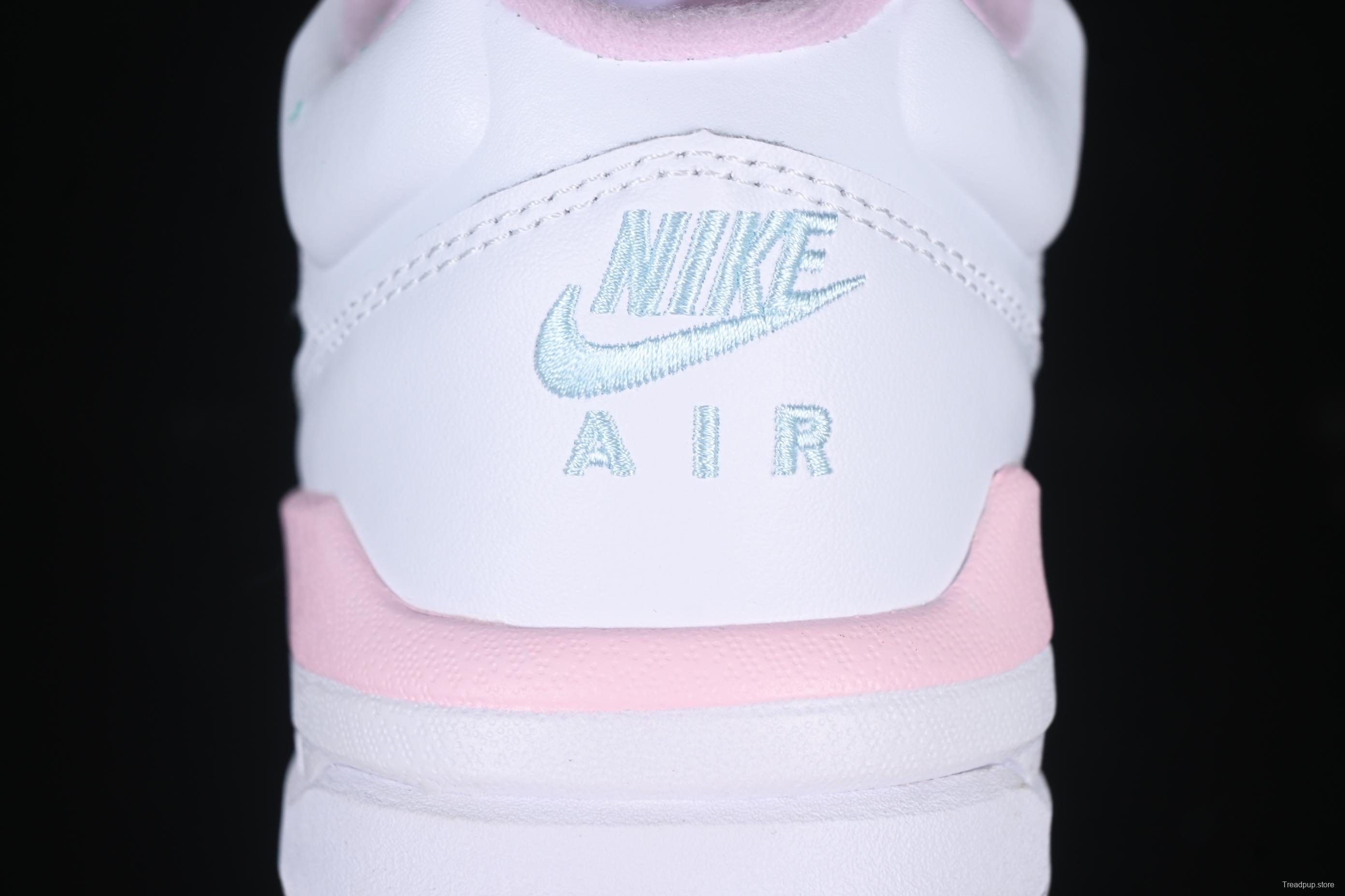 Nike Court Slide Women's Sneakers - Pastel Pink & Aqua Accents
