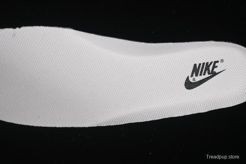 Nike Air Force 1 '07 Low Supreme Collaboration Beige Black Spliced Casual Sneakers with Strap - HH7518-056