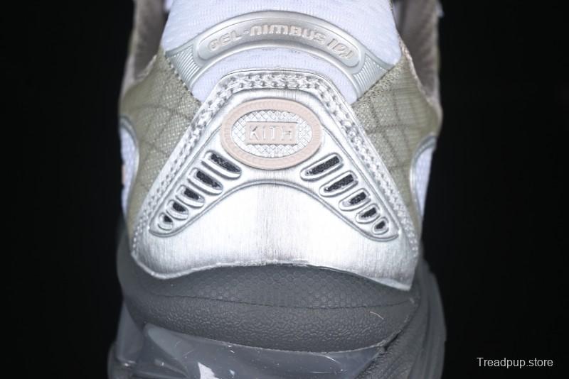 Asics Gel-Nimbus 10.1 Retro Breathable Casual Shoes with Cushioning for Men - 1203A723-100