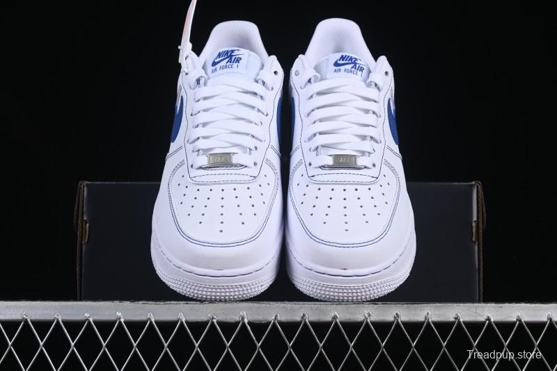 Nike Air Force 1 Low White & Blue – Iconic Leather Sneakers