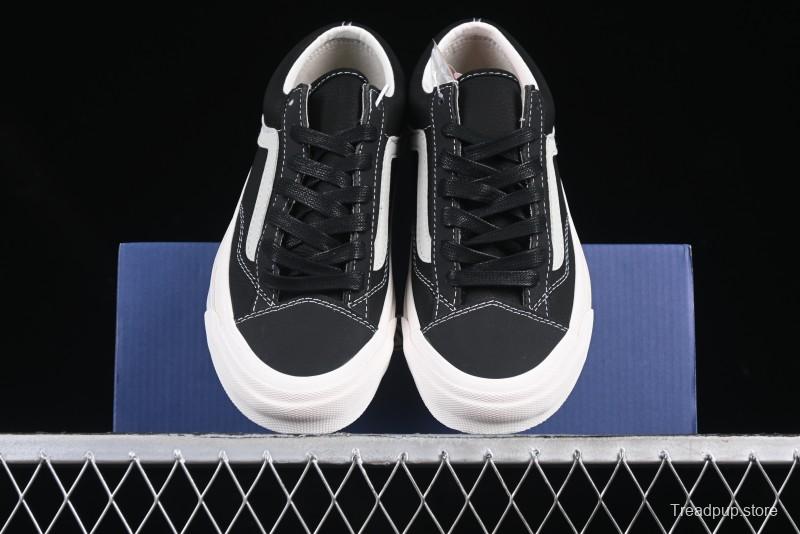 Vans Old Skool 36 Low-Top Retro Skate Shoes - VN000D57BLK