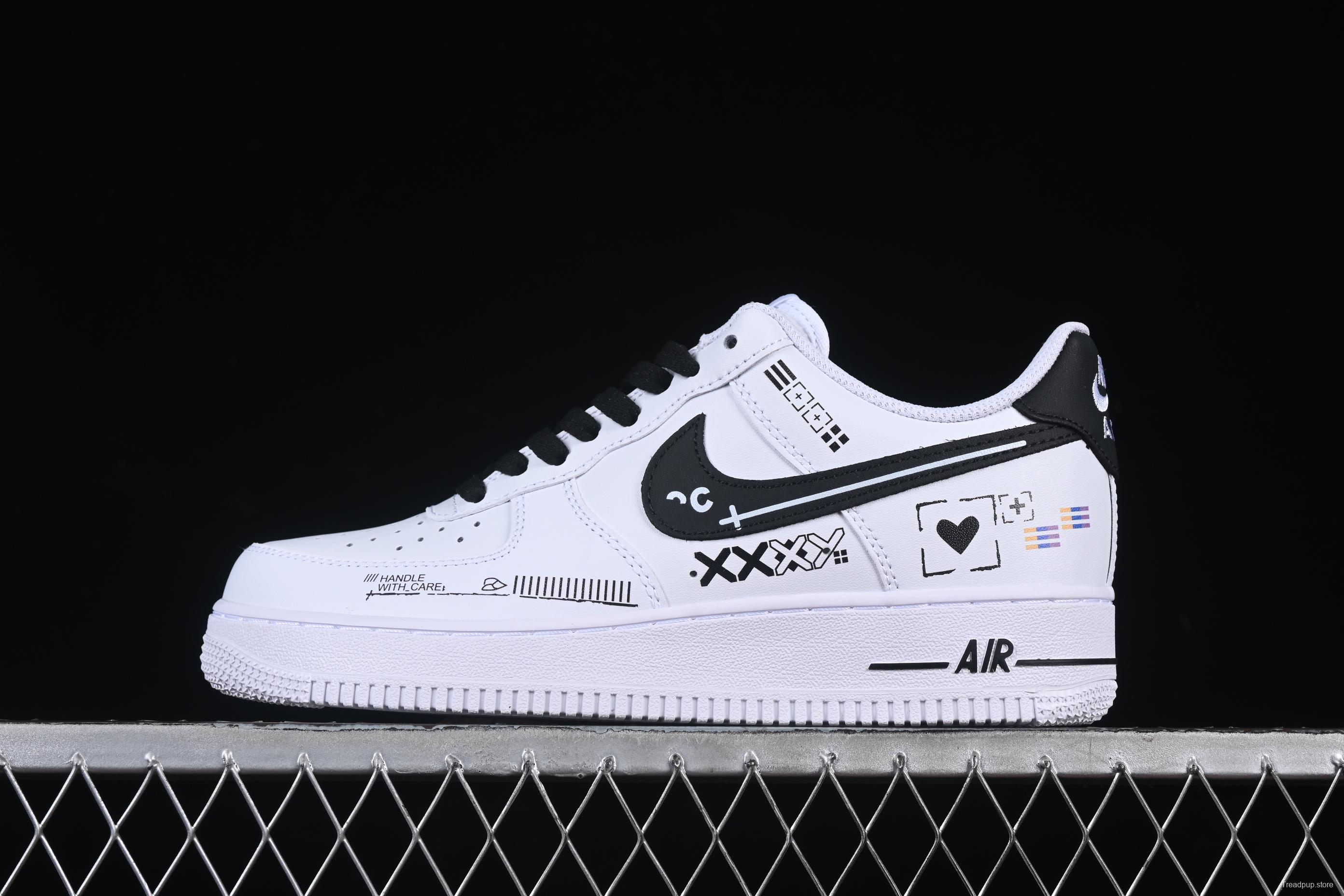 Nike Air Force 1'07 Low Print Collection Casual Sneakers - ZH0316-068