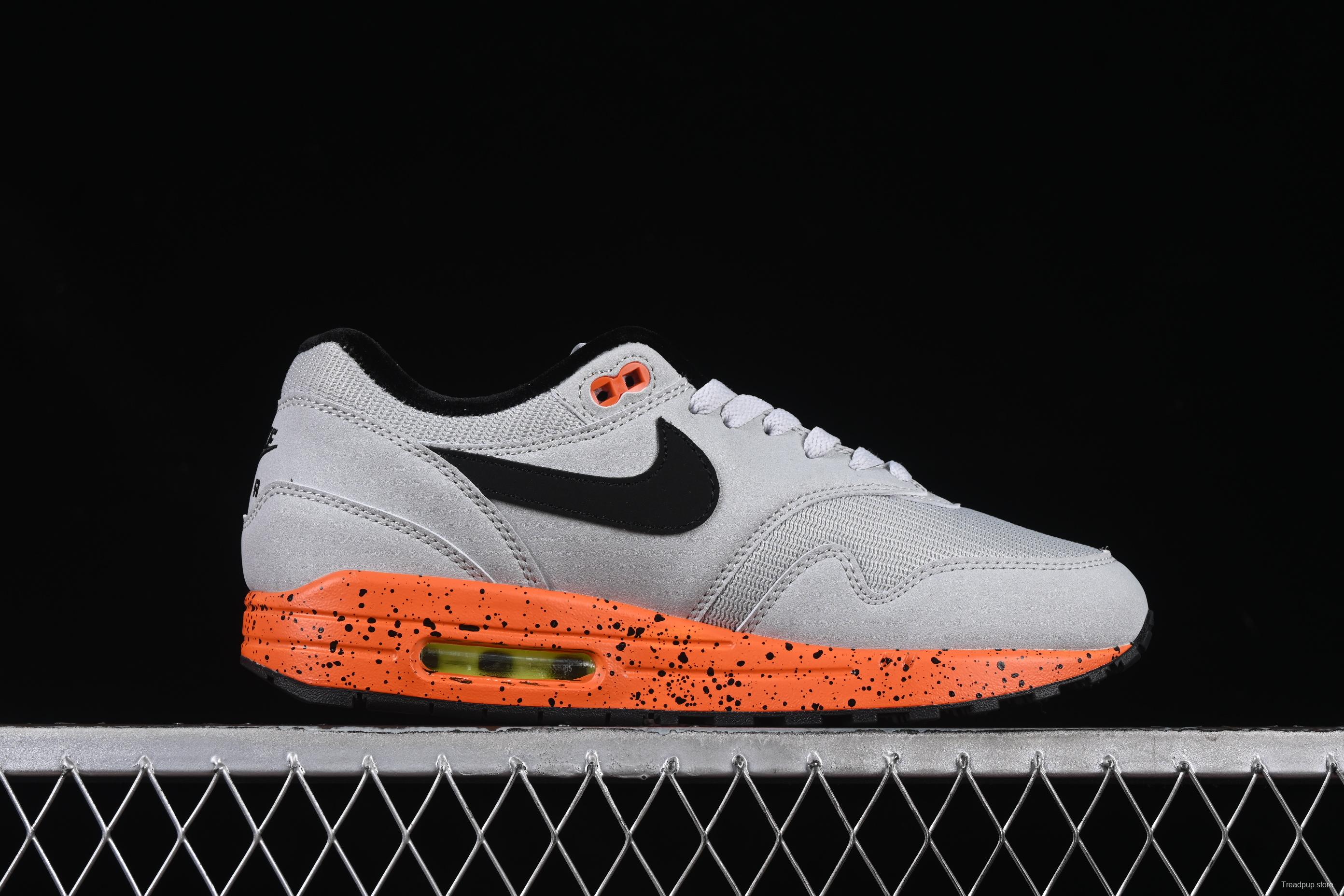 Nike Air Max 1 Retro Running Shoes with Half-Sole Air Cushion - FD2638-005