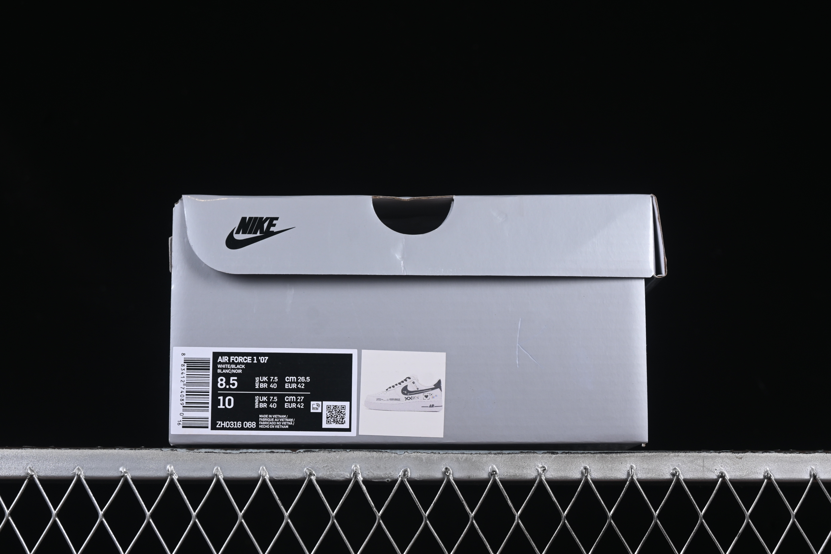 Nike Air Force 1'07 Low Print Collection Casual Sneakers - ZH0316-068