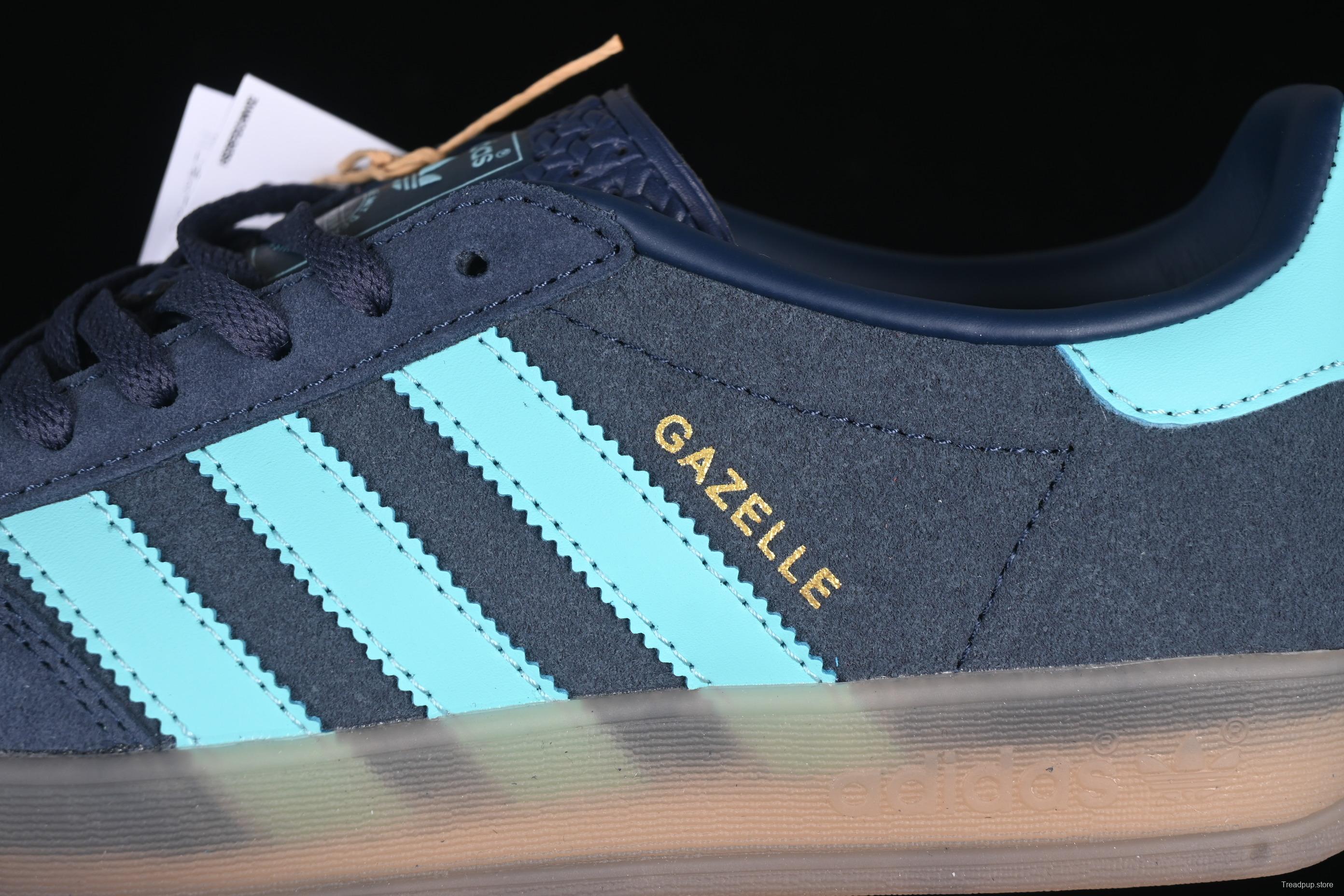 Adidas Originals Gazelle Indoor JI2587 Retro Casual Slip-Resistant Durable Low-Top Sneakers - JI2587