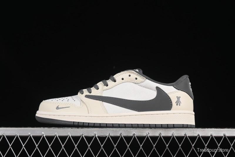 Nike Travis Scott x Fragment Design x Air Jordan 1 Low OG SP AJ1 Casual Sneakers - XS2024-005