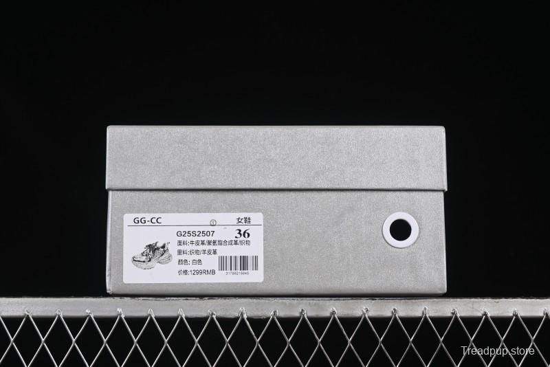 GG-CC Platform Casual Running Sneakers with Thick Sole for Women - G25S2507