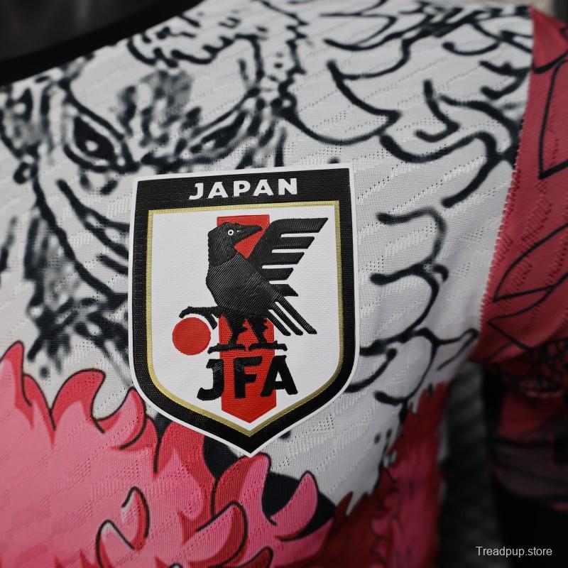 Player Version 2025 Japan White with Anime Character Pattern Jersey