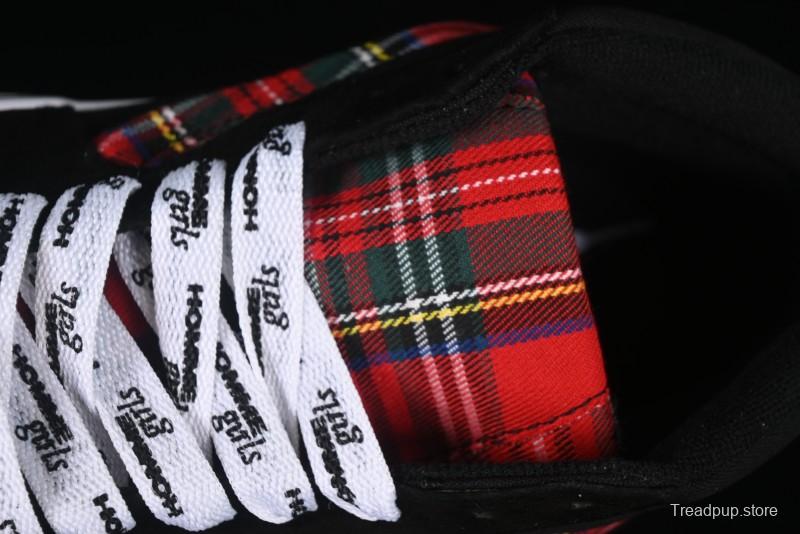 Vans Sk8-Mid Anaheim Collection Scottish Plaid Casual Low-Top Canvas Shoes - VN0A4UWIVNE