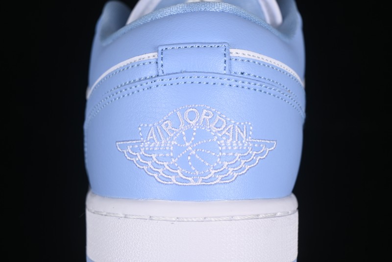 Nike Air Jordan 1 Low AJ1 White Blue Casual Sneakers - DC0774-142