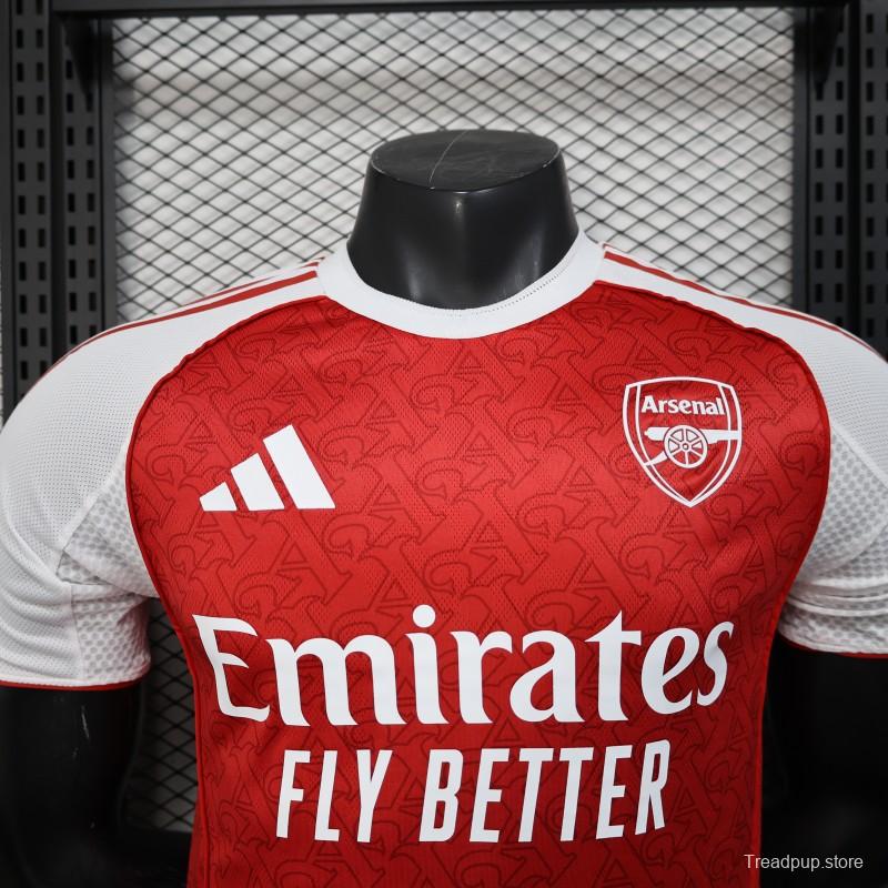 Player Version 25/26 Arsenal Home Jersey