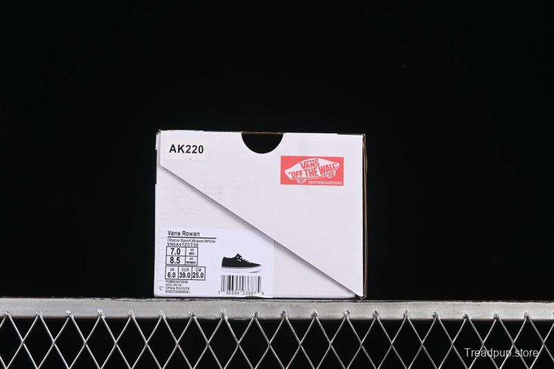 Vans Rowan Classic Comfortable Professional Skateboarding Shoes - VN0A4TZCY28