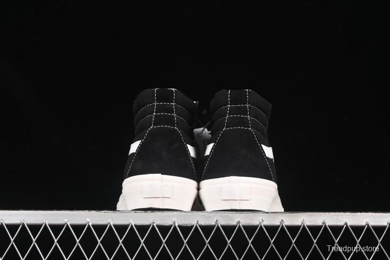 Fear of God x Vans Sk8-Hi High-Top Sneakers in Minimalist Black/White - VN0A2XS1ML5