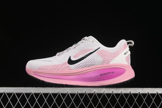 Nike Air Zoom Vomero 18 Lunar Retro Running Shoes with Full-Length Zoom Air Cushion - HM6804-105