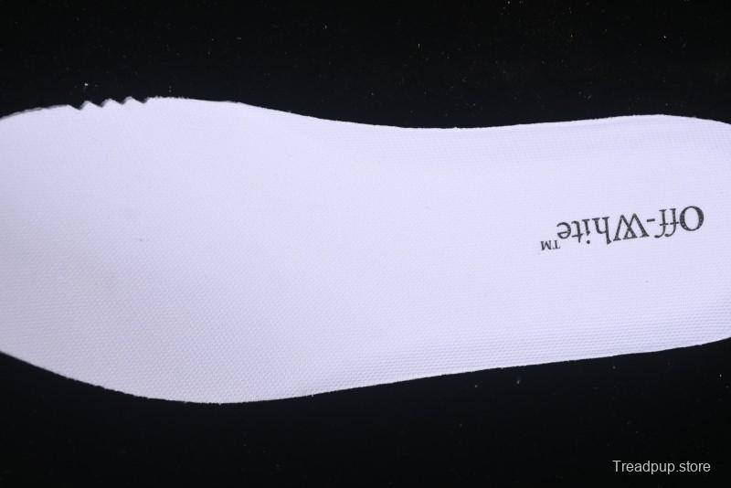 Off-White Out Of Office Low-Top Fashion Sneakers White Blue Star - AJD4